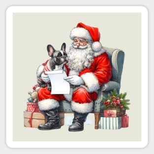 Making a List - French Bulldog Sticker